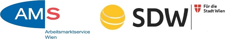 SDW und AMS Wien Logos