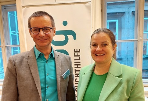 Martin Weber und Andrea Lins-Hoffelner